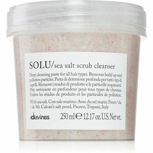 Davines Essential Haircare SOLU Sea Salt Scrub Cleanser čistiaci peeling pre všetky typy vlasov 250 ml vyobraziť