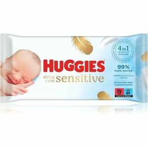 Huggies Extra Care Single vlhčené obrúsky pre deti 56 ks vyobraziť