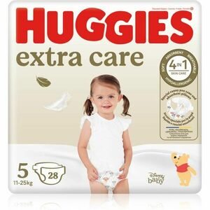 Huggies Extra Care Size 5 jednorazové plienky 11-25 kg 28 ks vyobraziť