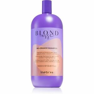 Inebrya BLONDesse No-Orange Shampoo vyživujúci šampón neutralizujúci mosadzné podtóny 1000 ml vyobraziť