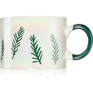 Paddywax Cypress & Fir Ceramic Mug White vonná sviečka 226 g vyobraziť