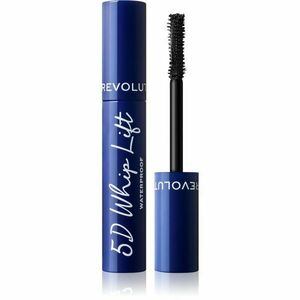 Makeup Revolution 5D Lash Whip Lift vodeodolná predlžujúca riasenka pre extra objem odtieň Black 12 ml vyobraziť