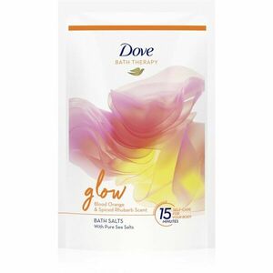 Dove Bath Therapy Glow soľ do kúpeľa Blood Orange & Spiced Rhubarb 400 g vyobraziť