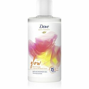 Dove Bath Therapy Glow sprchový a kúpeľový gél Blood Orange & Rhubarb 400 ml vyobraziť