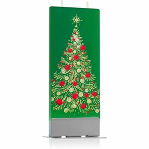 Flatyz Holiday Gold Christmas Tree dekoratívna sviečka 6x15 cm vyobraziť