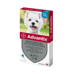 Advantix Spot-on pre psy od 4 do 10 kg vyobraziť