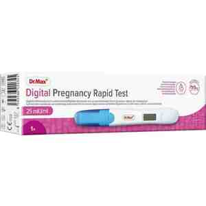 DR.MAX DIGITAL PREGNANCY RAPID TEST vyobraziť