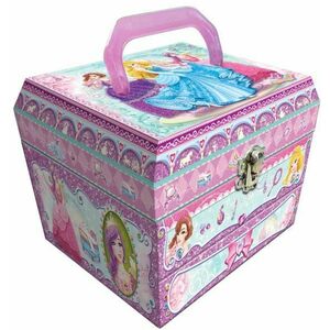 Alltoys kozmetický kufrík pre princezné modrá vyobraziť