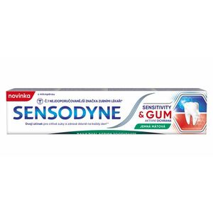 Sensodyne Sensitivity & Gum Jemná mätová zubná pasta vyobraziť