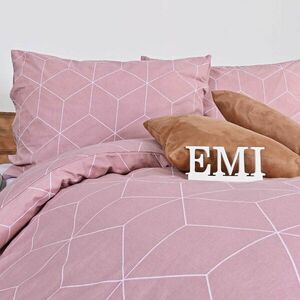 EMI Flanelové posteľné obliečky Alya rosa vyobraziť