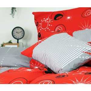 EMI posteľné obliečky bavlnené Tilia červené vyobraziť