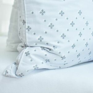EMI posteľné obliečky Escala satén bielo-hnedé vyobraziť