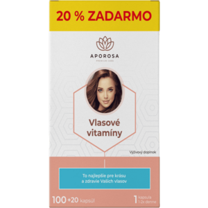 Aporosa Premium Vlasové vitamíny 120 kapsúl vyobraziť