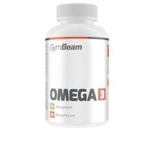 GymBeam Omega 3, bez príchute 120 kapsúl vyobraziť