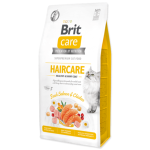 Brit Care Cat Grain-Free Haircare Healthy & Shiny Coat 7 kg vyobraziť