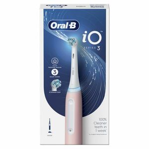 Oral-B iO 3 Pink Elektrická zubná kefka vyobraziť