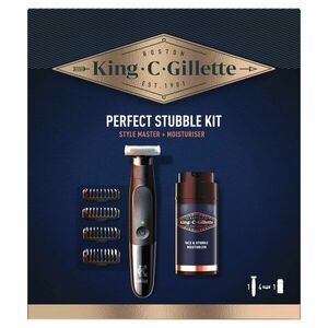 Gillette VB KCG Sada Perfect Stubble - holiaci strojček + 4 náhradné hlavice + vlhčovač vyobraziť
