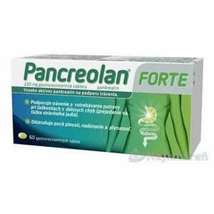 Pancreolan Forte tbl.ent.60 x 220mg, Akcia vyobraziť