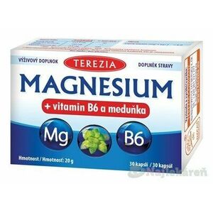 Terezia Magnesium+vitamin B6 a meduňka 30 kapsúl, Akcia vyobraziť