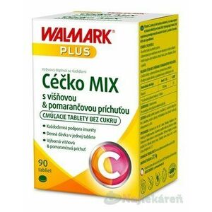 WALMARK Céčko MIX vitamín C 100 mg (pomaranč+višňa) 90 ks vyobraziť