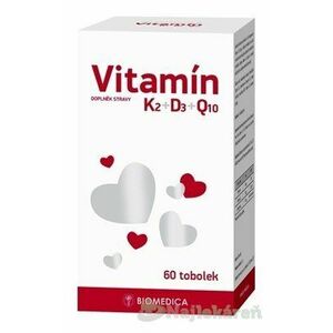 BIOMEDICA Vitamín K2+D3+Q10 vyobraziť