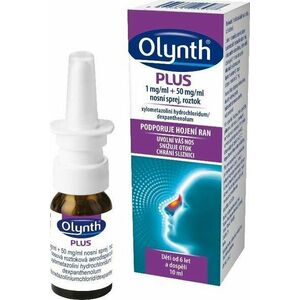 OLYNTH PLUS 1 mg/50 mg/ml na liečbu nádchy 10 ml vyobraziť