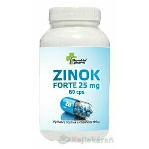Slovakiapharm ZINOK FORTE 25 mg 60 ks vyobraziť