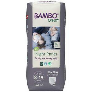 BAMBO Dreamy Night Nohavičky plienkové jednorázové Pants Girl 8-15 rokov, 10 ks, pre 35-50 kg vyobraziť