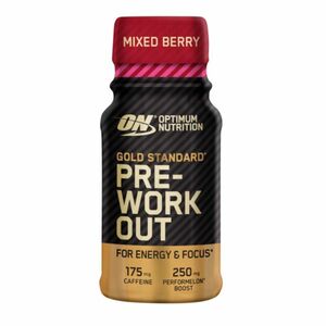 Gold Standard Pre-Workout Shot - Optimum Nutrition, príchuť mix bobuľovitého ovocia, 60ml vyobraziť