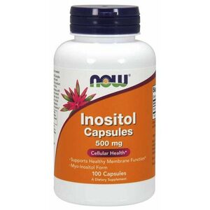 Inositol 500 mg - NOW Foods, 100cps vyobraziť