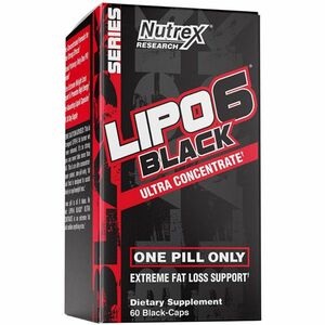 Lipo 6 Black Ultra Concentrate 60 kaps - Nutrex vyobraziť