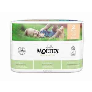 MOLTEX Pure & Nature Plienky Mini 3-6 kg - ekonomické balenie (4 x 38 ks), Doprava zadarmo vyobraziť