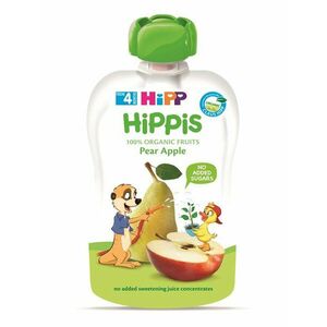 HiPP BIO Hippies Hruška-Jablko od uk. 4.-6. mesiaca, 100 g vyobraziť
