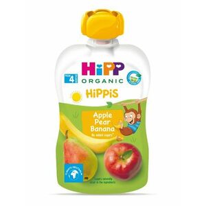 HiPP Príkrm ovocnýis BIO 100% ovocia jablko, hruška, banán 100g vyobraziť