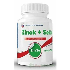 Dobré z SK Zinok 15 mg + Selén 50 μg tbl 100+20 zadarmo (120 ks) vyobraziť