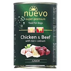 NUEVO dog Junior Chicken & Beef konzervy pre psy 6x800g vyobraziť