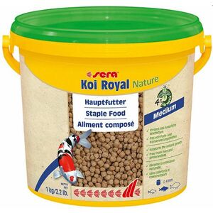 Sera Koi Royal Natural medium krmivo pre kapre Koi 3800ml vyobraziť
