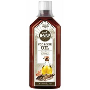 Canvit BARF Cod liver Oil olej z nórskej tresky pre psy 500ml vyobraziť