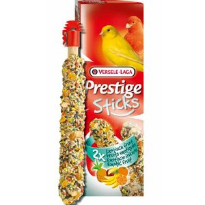 Maškrta Versele Laga Prestige Sticks pre kanáriky - tyčinky s exot. ovocím 2ks 60g vyobraziť