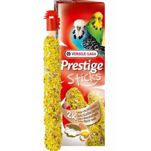 Maškrta Versele Laga Prestige Sticks Budgies - tyčinky s vajcom a lastúrami 2ks 60g vyobraziť