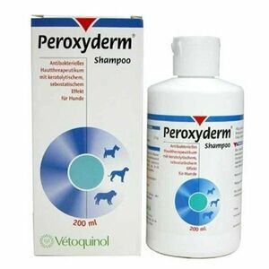 Peroxyderm šampón pre psy a mačky 200ml vyobraziť
