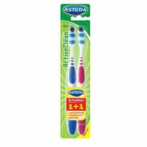 Zubná kefka Astera Active Clean 1+1 AROMA vyobraziť
