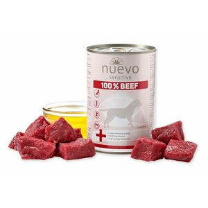 NUEVO dog Sensitive 100% Beef konzervy pre psy 6x400g vyobraziť
