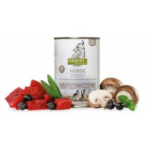 ISEGRIM dog Adult Mono Horse pure with Chokeberries, Champignons&Wild Herbs konzervy pre psy 6x400g vyobraziť