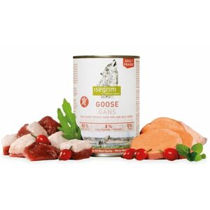 ISEGRIM dog Adult Goose with Sweet Potato, Rose Hip & Wild Herbs konzervy pre psy 6x400g vyobraziť