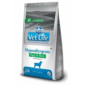 Farmina Vet Life dog hypoallergenic, egg & rice monoproteínové krmivo pre psy 2kg vyobraziť