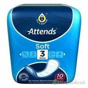 ATTENDS Soft Extra 3, inkontinenčné vložky, 10ks vyobraziť