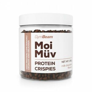 MoiMüv Protein Crispies - GymBeam mliečna čokoláda 190g vyobraziť