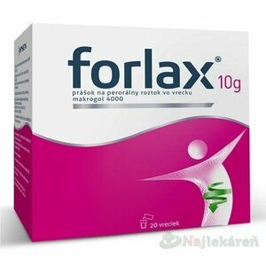 FORLAX 10 g 20 vreciek, Akcia Najlekáreň vyobraziť