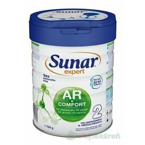 Sunar Expert AR+COMFORT 2 dojčenská výživa (od ukonč. 6. mesiaca) 700 g vyobraziť